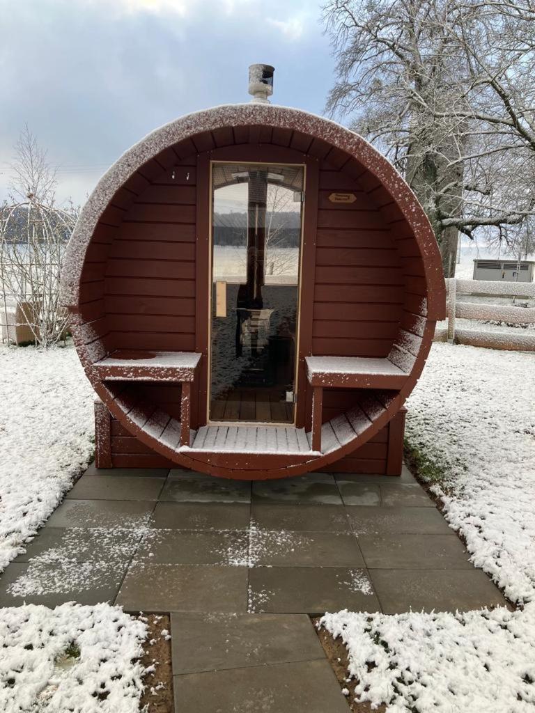 Ferienhaus S'Bunde Heisle Blaufelden Bagian luar foto