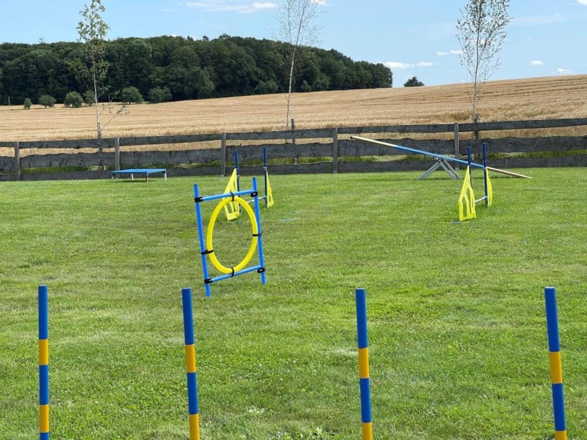 Ferienhaus S'Bunde Heisle Blaufelden Bagian luar foto